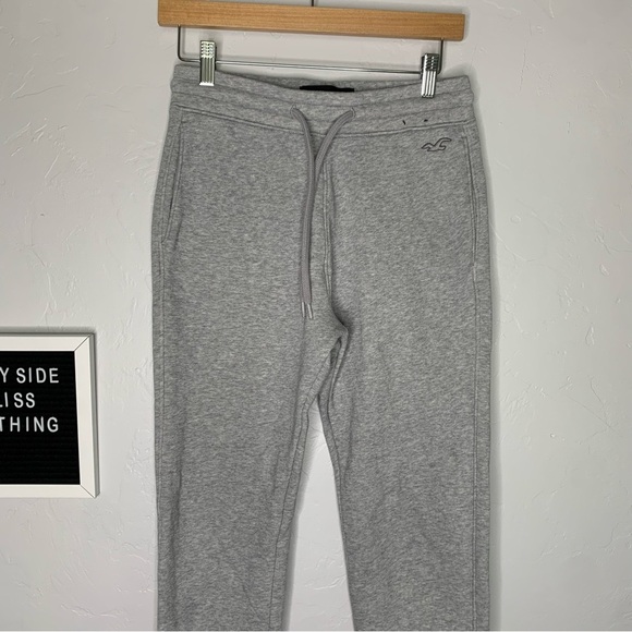 Hollister Gray Drawstring Sweatpants Size Extra Small - Picture 3 of 14